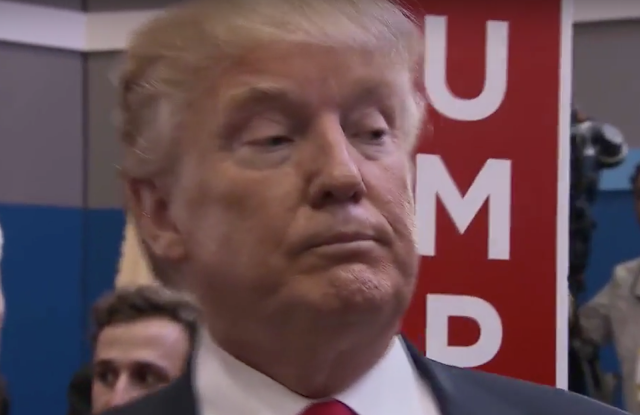 Esercizio rabbia e disprezzo Trump