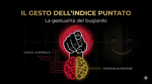 Analisi della comunicazione non verbale: il gesto dell'indice puntato come segnale di menzogna e controllo