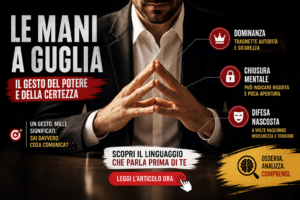 mani a guglia il gesto della certezza