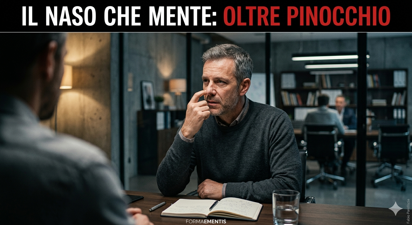 relazioni tra naso e menzogne
